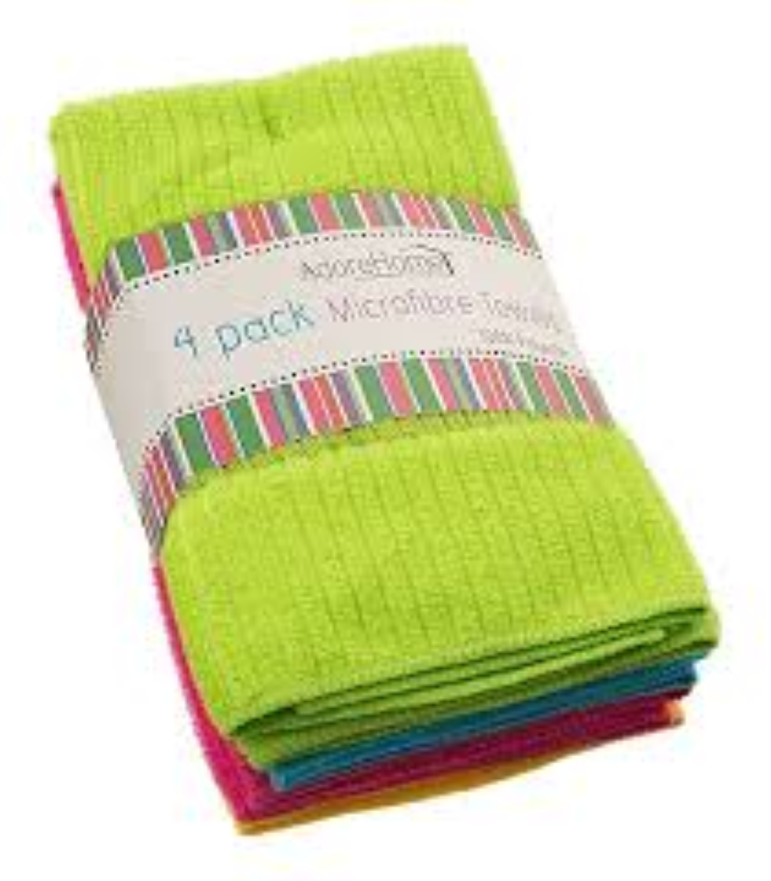 DLUX MICROFIBRE UTILITY TOWEL 4PK